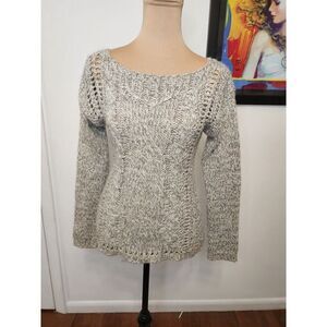 Berretti Tan Wool Blend Sweater in Small